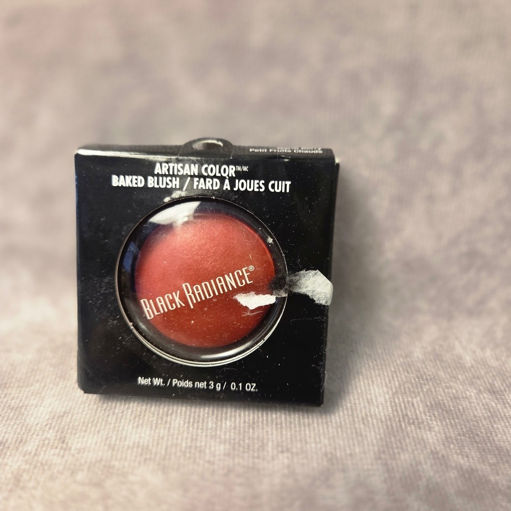 Black Radiance Artisan Color Baked Blush Warm Berry 8306 0.1 oz New in Box